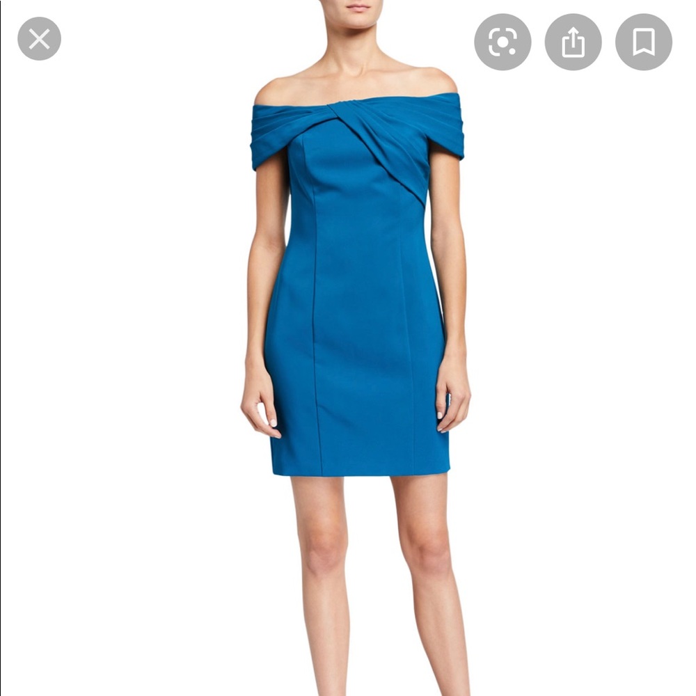 Aidan by Aidan Mattox Teal Cocktail Dress Size 2